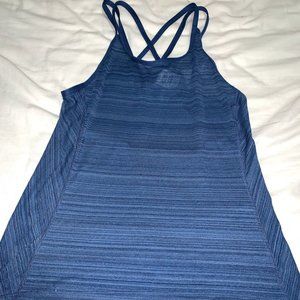 Blue Athletic Tank Top
